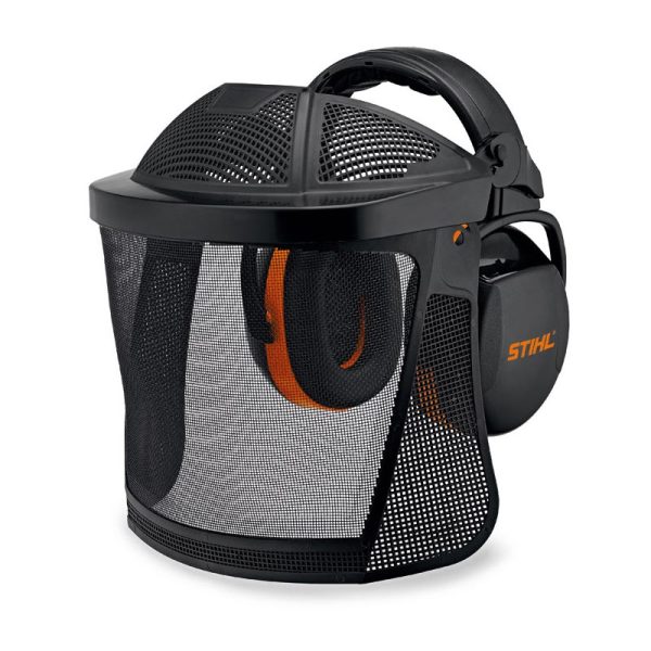 STIHL ΑΣΠΙΔΑ ΠΡΟΣΩΠΟΥ ΜΕ ΠΡΟΣΤΑΣΙΑ ΤΗΣ ΑΚΟΗΣ,ΚΟΝΤΟΣ ΤΥΠΟΣ ΜΕ ΠΛΕΓΜΑ ΑΠΟ ΝΑΙΛΟΝ