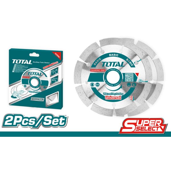 TOTAL ΔΙΑΜΑΝΤΟΔΙΣΚΟΣ UNIVERSAL 115 Χ 22.2mm (TAC2111153)