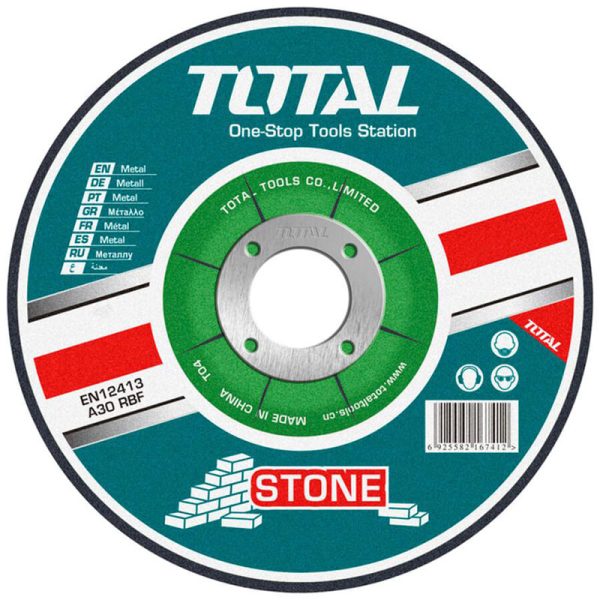 TOTAL ΔΙΣΚΟΣ ΚΟΠΗΣ ΔΟΜΙΚΩΝ ΥΛΙΚΩΝ – ΠΕΤΡΑΣ 180 Χ 3mm (TAC2221801)