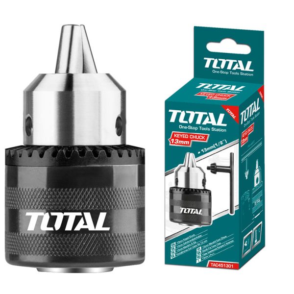 TOTAL ΤΣΟΚ ΔΡΑΠΑΝΟΥ ΜΕ ΚΛΕΙΔΙ 1/2″ – 13mm (TAC451301)