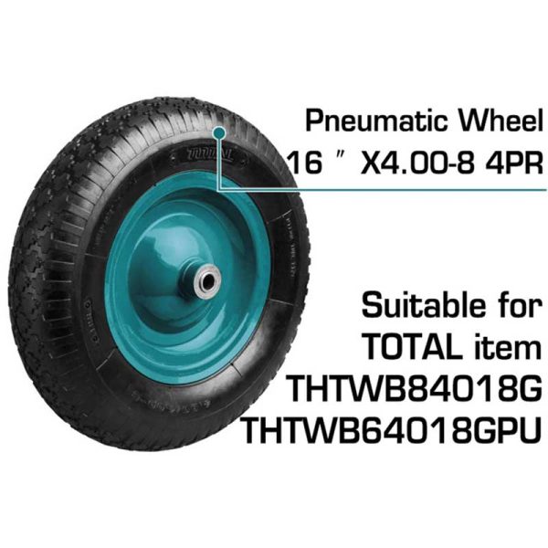 TOTAL ΡΟΔΑ ΑΝΤΑΛΛΑΚΤΙΚΗ 4.00-8 / 16″ ΓΙΑ THTWB84018G (THTWB84018G-W)