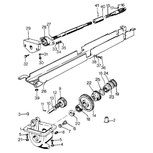 LANDINI ΤΣΙΜΟΥΧΑ (TRANS to FR. AXLE) 30x44x11ADVANTAGE,REX,REX TIER