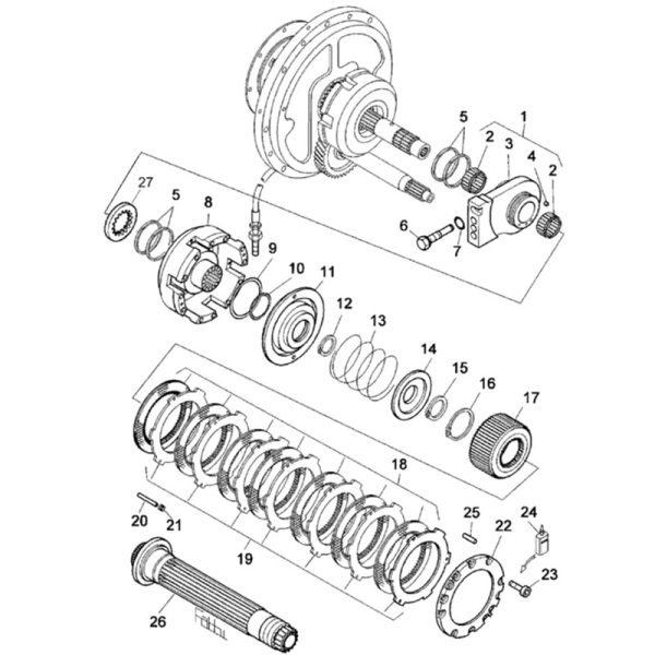 LANDINI ΔΙΣΚΑΚΙ FIBER REX,REX TIER