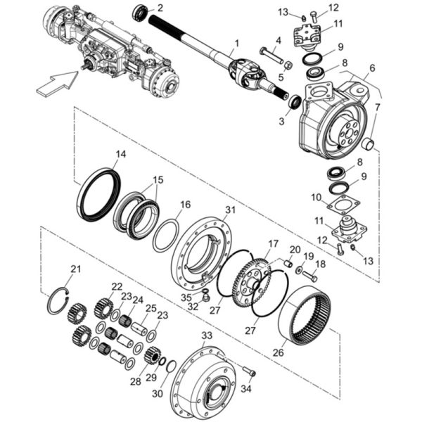 LANDINI TΣIMOYXA ΜΕΙΩΤΗΡΑ 150×180×14,5/16 REX, REX TIER
