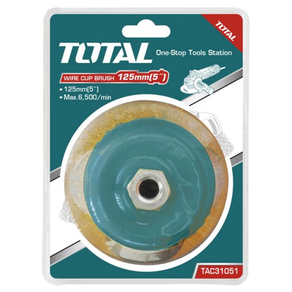 TOTAL ΣΥΡΜΑΤΟΒΟΥΡΤΣΑ ΓΩΝΙΑΚΟΥ ΤΡΟΧΟΥ 100mm (TAC31041)