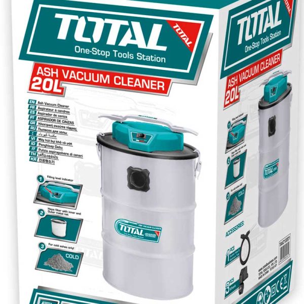 TOTAL ΣΚΟΥΠΑ ΣΤΑΧΤΗΣ 1.200W – 20Lit (TAVC12201)