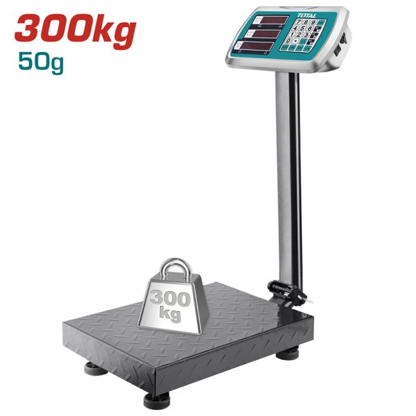 TOTAL ΗΛΕΚΤΡΟΝΙΚΗ ΖΥΓΑΡΙΑ 300Kg (TESA33001)