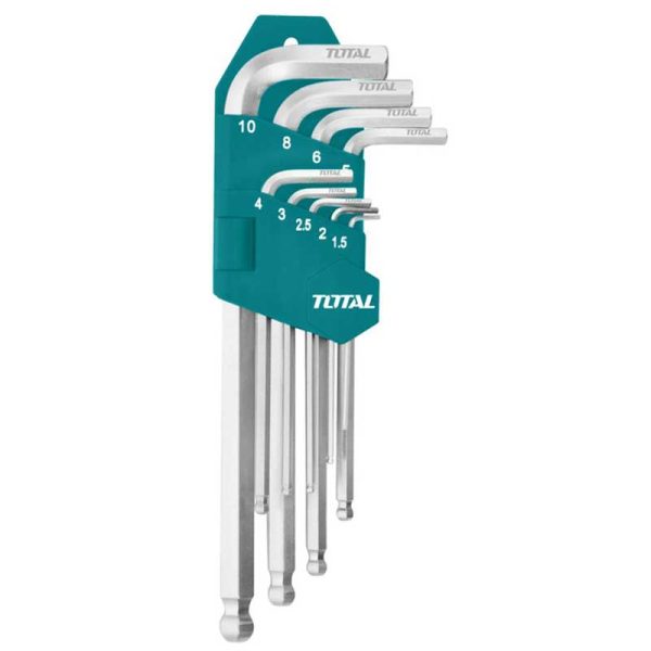 TOTAL ΕΠΑΓΓ. ΑΛΛΕΝ ΣΕΤ ΜΠΙΛΙΑΣ 9ΤΕΜ / 1.5-10mm (THT106291)