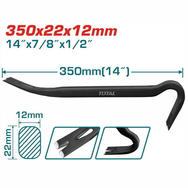 TOTAL ΠΡΟΚΟΒΓΑΛΤΗΣ – ΣΚΥΛΑ 350mm (THT431142)