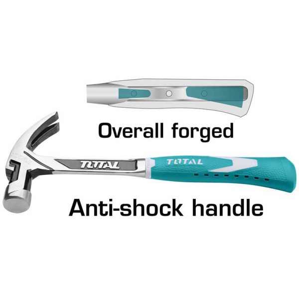 TOTAL ΣΦΥΡΙ ΠΡΟΚΟΒΓΑΛΤΗΣ ΠΛΑΣΤΙΚΗ ΛΑΒΗ Anti – shock 450gr (THT7143166)