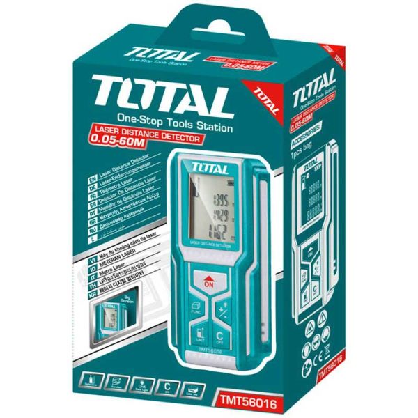 TOTAL ΜΕΤΡΗΤΗΣ ΑΠΟΣΤΑΣΕΩΝ LASER 60m (TMT56016)