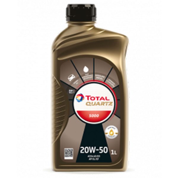 TOTAL ΛΙΠΑΝΤΙΚΟ QUARTZ 5000 20W-50 1LTR