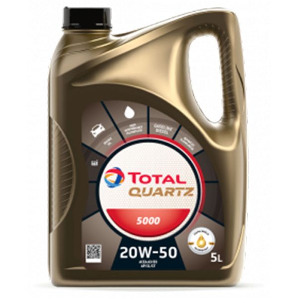 TOTAL ΛΙΠΑΝΤΙΚΟ QUARTZ 5000  20W-50 5LTR