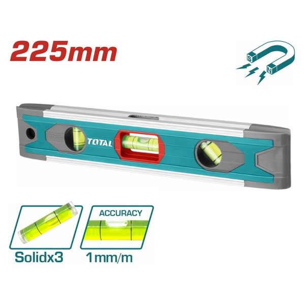 TOTAL ΑΛΦΑΔΙ ΑΛΟΥΜΙΝΙΟΥ ΜΑΓΝΗΤΙΚΟ ΜΙΝΙ 22.5cm (TMT2235)