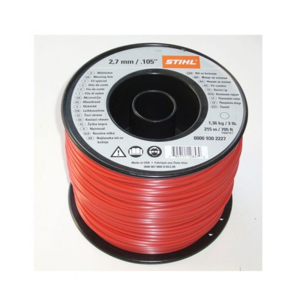STIHL ΣΤΡΟΓΓΥΛΗ ΜΕΣΙΝΕΖΑ 2,7nmm x 208 m