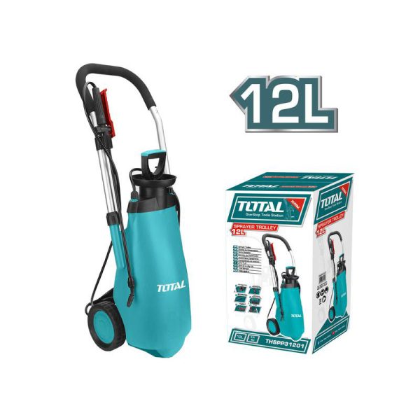 TOTAL ΨΕΚΑΣΤΗΡΑΣ ΧΕΙΡΟΣ TROLLEY 12Lit (THSPP31201)