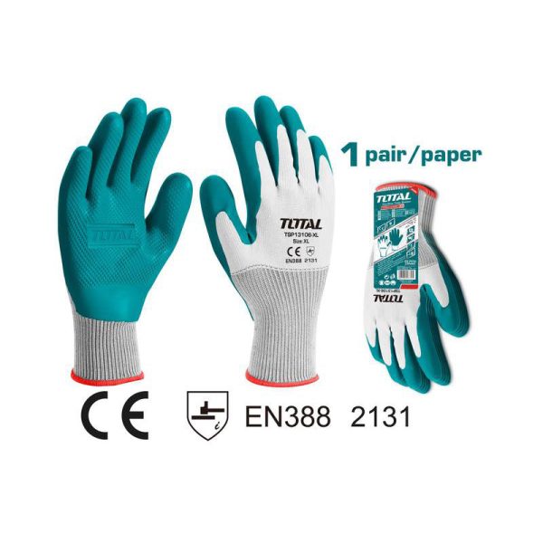 TOTAL ΓΑΝΤΙΑ LATEX ΕΡΓΑΣΙΑΣ ΕΝΙΣΧΥΜΕΝΑ (TSP13106-XL)