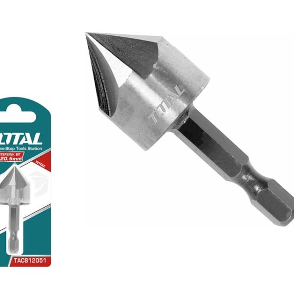 TOTAL ΦΡΕΖΟΤΡΥΠΑΝΟ ΜΕΤΑΛΛΟΥ 20.5mm (TAC812051)