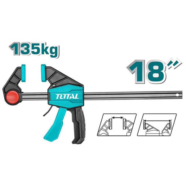 TOTAL ΕΠΑΓΓ. ΣΦΙΓΚΤΗΡΑΣ ΜΑΡΑΓΚΩΝ ΑΥΤΟΜΑΤΟΣ 18″ / 80X450mm (THT1346801)