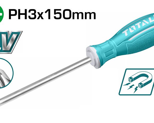 TOTAL ΚΑΤΣΑΒΙΔΙ ΣΤΑΥΡΟΥ ΡΗ3 Χ 150mm (TSDRSPH3150)