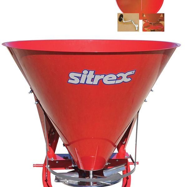 ΛΙΠΑΣΜΑΤΟΔΙΑΝΟΜΕΑΣ SITREX ΣΤΡΟΓΓΥΛΟΣ 500L XΩΡΙΣ ΑΞΟΝΑ