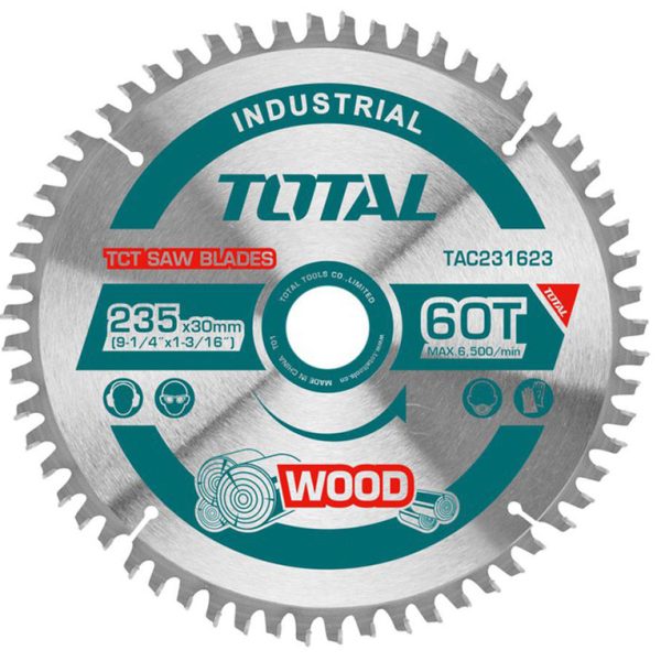 TOTAL TCT ΔΙΣΚΟΣ ΞΥΛΟΥ Φ-235mm (TAC231623)
