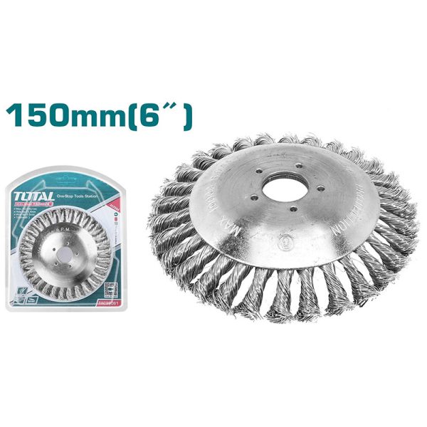 TOTAL ΚΕΦΑΛΗ ΜΕΣΙΝΕΖΑΣ UNIVERSAL ΣΥΡΜΑΤΟΒΟΥΡΤΣΑ Φ-150mm / 6″ (TAC39061)