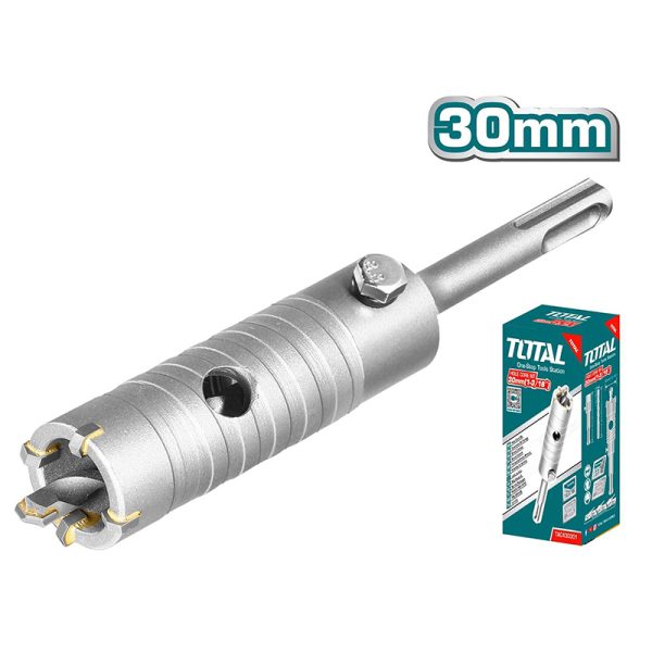 TOTAL ΔΙΑΜΑΝΤΟΚΟΡΩΝΑ ΜΠΕΤΟΥ SDS – PLUS 30mm (TAC430301)