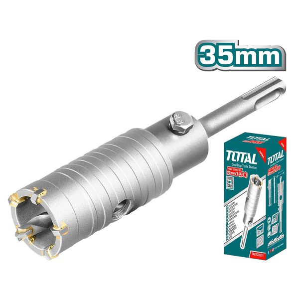 TOTAL ΔΙΑΜΑΝΤΟΚΟΡΩΝΑ ΜΠΕΤΟΥ SDS – PLUS 35mm (TAC430351)