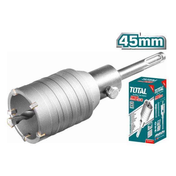 TOTAL ΔΙΑΜΑΝΤΟΚΟΡΩΝΑ ΜΠΕΤΟΥ SDS – PLUS 45mm (TAC430451)