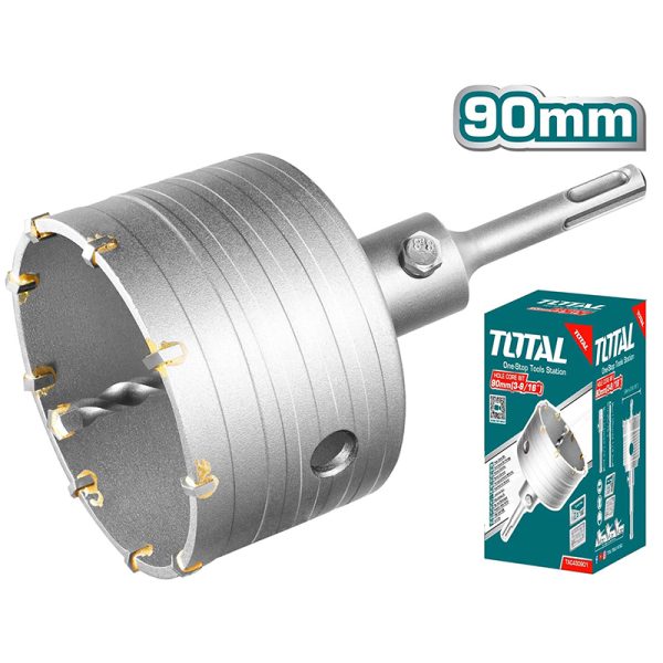 TOTAL ΔΙΑΜΑΝΤΟΚΟΡΩΝΑ ΜΠΕΤΟΥ SDS – PLUS 90mm (TAC430901)