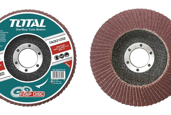 TOTAL ΠΟΛΥΠΤΕΡΟ ΓΥΑΛΙΣΜΑΤΟΣ ΜΕΤΑΛΛΟΥ / ΙΝΟΧ 125mm P60 (TAC631252)
