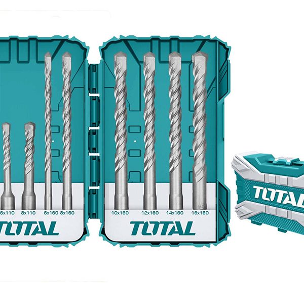 TOTAL ΣΕΤ ΤΡΥΠΑΝΙΑ SDS-PLUS 9ΤΕΜ (TACSDL30901)