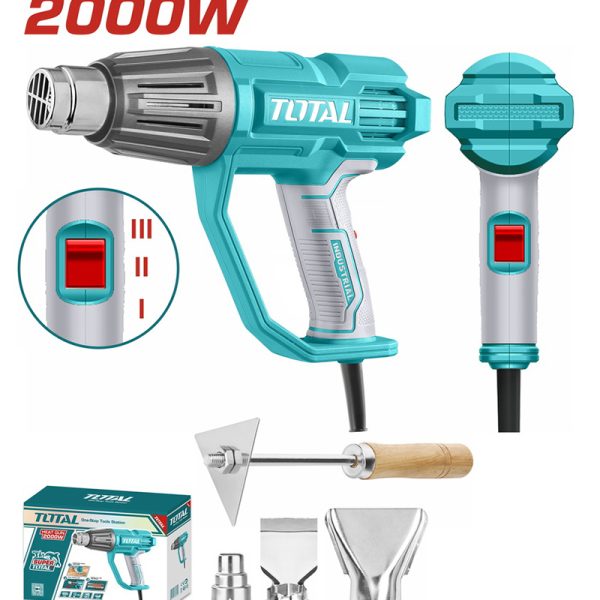 TOTAL ΕΠΑΓΓ. ΠΙΣΤΟΛΙ ΘΕΡΜΟΥ ΑΕΡΑ 2.000W (TB20078)