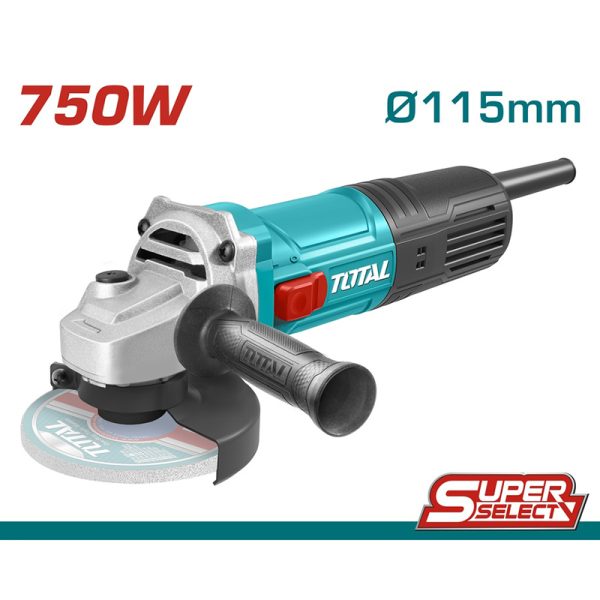 TOTAL ΓΩΝΙΑΚΟΣ ΛΕΙΑΝΤΗΡΑΣ 750W – 115mm (TG10711556)