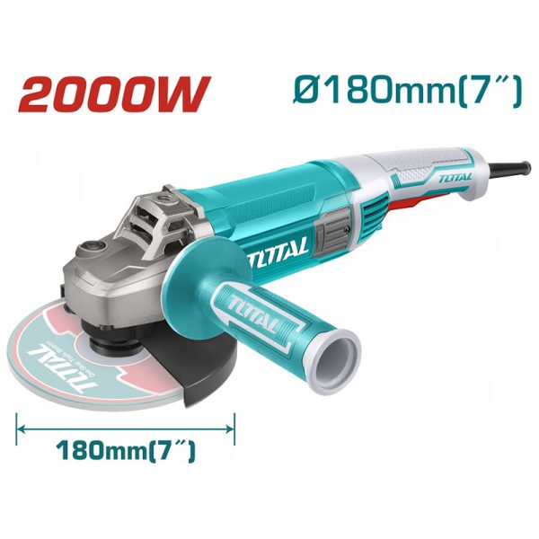 TOTAL ΕΠΑΓΓ. ΓΩΝΙΑΚΟΣ ΛΕΙΑΝΤΗΡΑΣ 2.000W – 180mm (TG12018026)