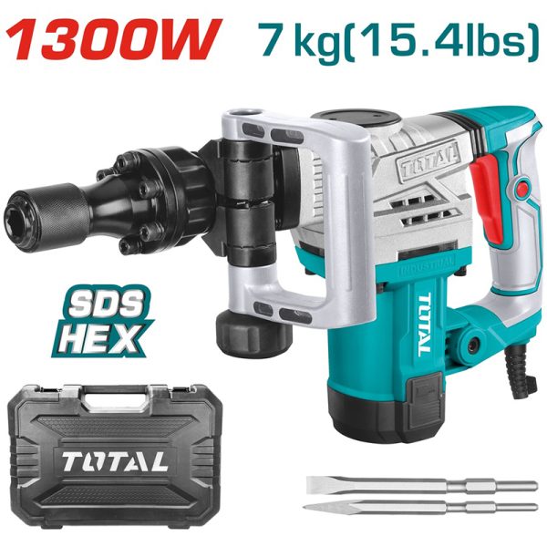 TOTAL ΕΠΑΓΓΕΛΜΑΤΙΚΟ ΣΚΑΠΤΙΚΟ – ΚΑΤΕΔΑΦ. SDS-HEX 1.300W / 20J (TH2130016)